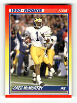 1990 Score Base Set #650 Greg McMurtry