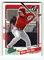 2023 Donruss Base Set #69 Won-Bin Cho