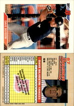 1992 Bowman Base Set #87 Dave Silvestri