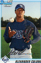 2010 Bowman Prospects #BP43 Alexander Colome