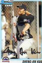 2010 Bowman Prospects #BP52 Sheng-An Kuo