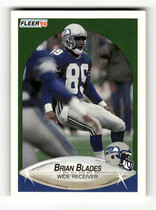 1990 Fleer Base Set #263 Brian Blades