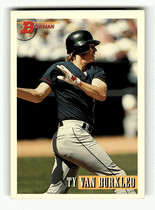 1993 Bowman Base Set #497 Ty Van Burkleo