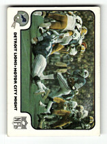 1977 Fleer Team Action #35 Detriot Lions