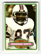 1980 Topps Base Set #106 Sherman White