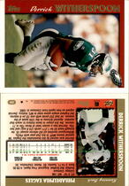 1997 Topps Base Set #326 Derrick Witherspoon