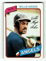 1980 Topps Base Set #368 Willie Aikens