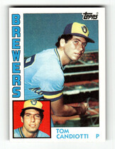 1984 Topps Base Set #262 Tom Candiotti