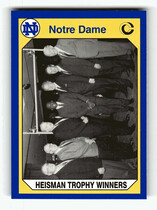 1990 Collegiate Collection Notre Dame 200 #144 Heisman Winners