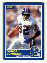 1989 Score Base Set #56 Vance Johnson