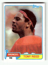 1981 Topps Base Set #431 Tony Reed