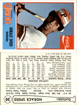 1976 Cramer Phoenix Giants #20 Horace Speed