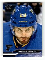 2023 Upper Deck Base Set Series 2 #407 Brandon Saad