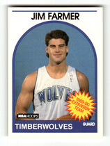 1989 NBA Hoops Hoops #334 Jim Farmer