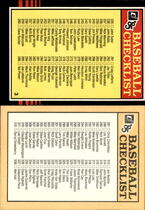 1985 Donruss Base Set #657 Checklist 3