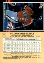 1985 Donruss Base Set #464 Billy Sample