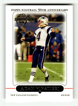 2005 Topps Base Set #87 Adam Vinatieri