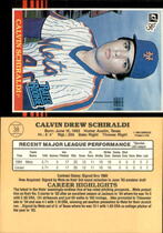 1985 Donruss Base Set #38 Calvin Schiraldi