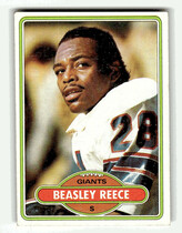 1980 Topps Base Set #374 Beasley Reece