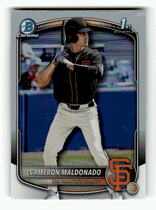 2025 Bowman Chrome Draft Refractor #BDC-99 Cameron Maldonado