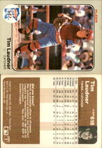 1983 Fleer Base Set #618 Tim Laudner