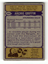 1979 Topps Base Set #184 Archie Griffin