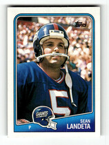 1988 Topps Base Set #279 Sean Landeta