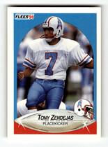 1990 Fleer Base Set #138 Tony Zendejas