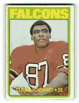 1972 Topps Base Set #75 Claude Humphrey