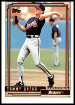 1992 Topps Gold Winners #53 Tommy Gregg