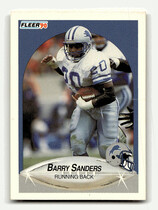 1990 Fleer Base Set #284 Barry Sanders