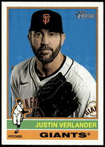 2025 Topps Heritage #317 Justin Verlander