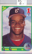 1990 Score Base Set #663 Frank Thomas