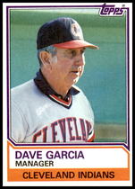 1983 Topps Base Set #546 Dave Garcia