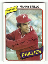 1980 Topps Base Set #90 Manny Trillo