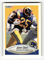 1990 Fleer Base Set #37 Jerry Gray