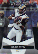 2010 Panini Certified #137 Donnie Avery