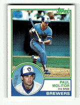 1983 Topps Base Set #630 Paul Molitor