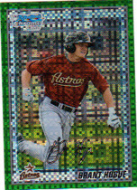 2010 Bowman Chrome Prospects X-Fractors (Green) #BCP176 Grant Hogue