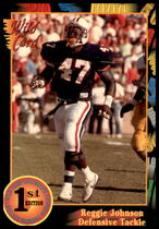 1991 Wild Card Draft #4 Reggie Johnson