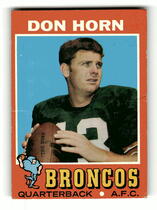 1971 Topps Base Set #59 Don Horn