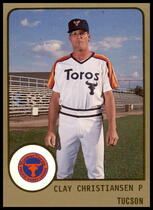 1988 ProCards Tucson Toros #179 Clay Christiansen