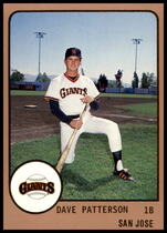 1988 ProCards San Jose Giants #111 Dave Patterson