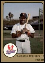 1988 ProCards Phoenix Firebirds #64 Francisco Melendez
