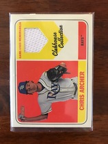 2018 Topps Heritage Clubhouse Collection Relics #CCR-CA Chris Archer
