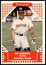 1991 ProCards Tomorrows Heroes #125 Kiki Hernandez