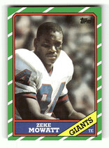 1986 Topps Base Set #145 Zeke Mowatt