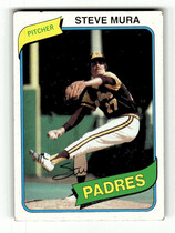 1980 Topps Base Set #491 Steve Mura