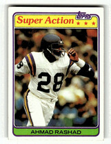 1981 Topps Base Set #457 Ahmad Rashad