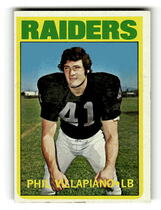 1972 Topps Base Set #108 Phil Villapiano